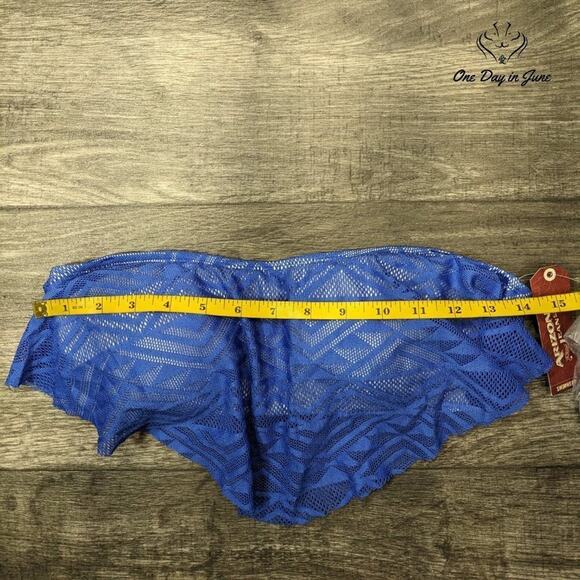 Arizona Jean Co. Juniors Flounce Bikini Top Size L - Picture 2 of 3